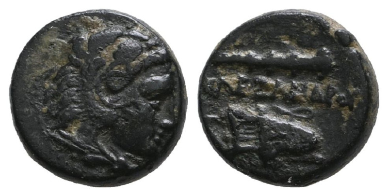 Kings of Macedon, Uncertain mint, Alexander III "the Great" (336-323 BC) AE Unit...