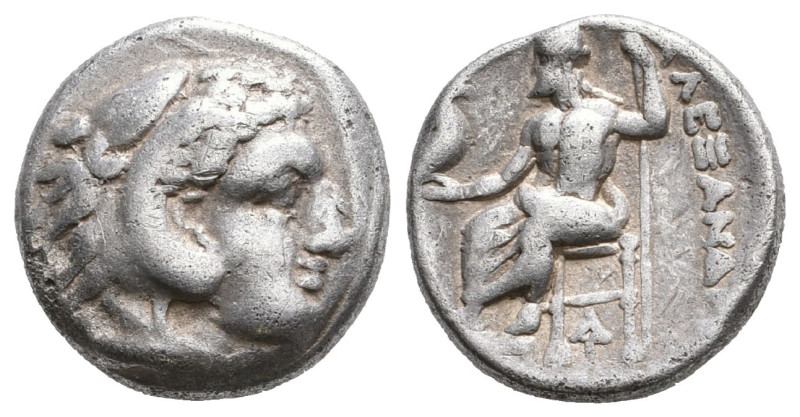 Kingdom of Macedon, Alexander III 'the Great' AR Drachm. Sardes, circa 323-319 B...