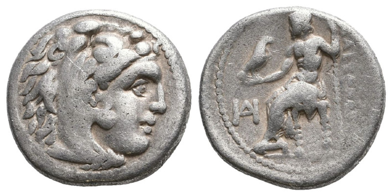 Greek
Kingdom of Macedon, Alexander III 'the Great' AR Drachm. Struck under Phil...