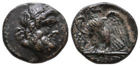 Greek
Bithynia. Dia circa 120-63 BC.
Bronze Æ

Weight: 6 gr
Diameter: 19,3 mm