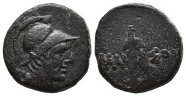 Greek
Pontos. Amisos circa 85-65 BC.
Bronze Æ

Weight: 7,2 gr
Diameter: 20,1 mm