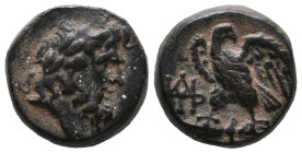 Greek
Bithynia. Dia circa 120-63 BC.
Bronze Æ

Weight: 7,1 gr
Diameter: 17 mm