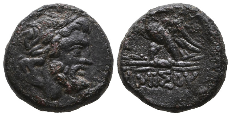 Greek
Pontos, Amisos (80-70 BC) AE 
Obv: Laureate head of Zeus right.


Weight: ...