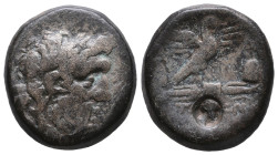 Greek Coins Bronze AE.

Weight: 9,6 gr
Diameter: 21,8 mm