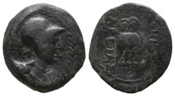 MYSIA Pergamon Pseudo `Autonome . Bronze Æ CIRCA 133-27 BC


Weight: 5 gr
Diameter: 19,5 mm