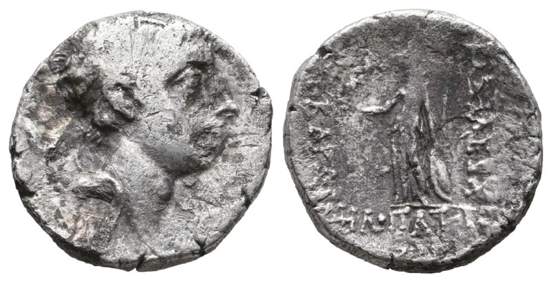 Greek
Kings of Cappadocia. Uncertain mint. Ariobarzanes III Eusebes Philoromaios...