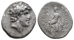 Greek Coins
Cappadocian Kingdom. Ariobarzanes I Philoromaios. Drachm. 96-63 BC

Weight: 3,8 gr
Diameter: 18,8 mm