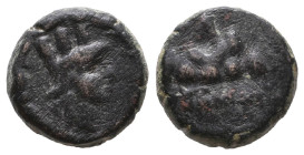 Greek Coins Bronze AE.

Weight: 2,8 gr
Diameter: 12,8 mm