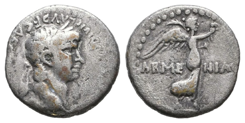 Nero, 54-68. Hemidrachm (Silver), Caesarea, Cappadocia, 58-60. NERO CLAVD DIVI [...