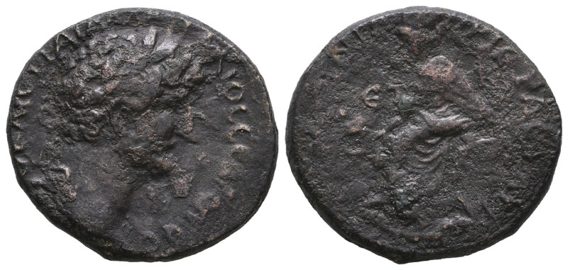 CAPPADOCIA. Tyana. Hadrian, 117-138. Diassarion (Bronze), RY 20 = 135/6. ΑΥΤΟ ΚΑ...