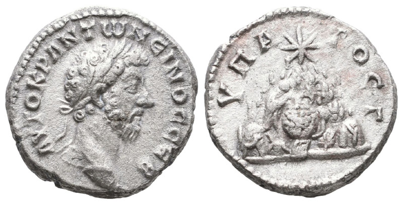 CAPPADOCIA, Caesaraea-Eusebia. Marcus Aurelius, 161-180. drachm (SilveR), 161-16...