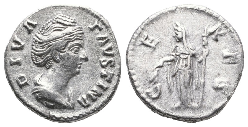 Roman Imperial Coins
Faustina I (d. 141 AD). Diva Faustina I.
Denarius. After ...