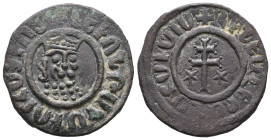 CILICIAN ARMENIA.Levon I.(1198-1219).Sis.Tank.

Obv : Crowned lion’s head facing slightly to right.

Rev : Patriarchal cross flanked by stars.
AC...