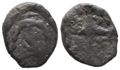 CRUSADERS. Edessa. Joscelin I de Courtenay or Joscelin II, 1119-1150. Follis (Bronze). Very rare

Weight: 4 gr
Diameter: 19,3 mm