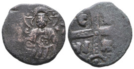 CRUSADERS. Edessa. Joscelin I ? de Courtenay or Joscelin II, 1119-1150. Follis (Bronze

Weight: 5,5 gr
Diameter: 21,7 mm