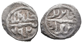OTTOMAN EMPIRE. Bayazid I (791-804 AH / 1389-1402 AD). Uncertain mint. Dated AH 792 (AD 1389).

Weight: 1,1 gr
Diameter: 15,7 mm