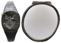 ANCIENT ROMAN BRONZE RING.(3rd–4th centuries).AE

Weight: 2,4 gr
Diameter: 21,2 mm