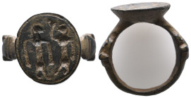 ANCIENT ROMAN BONZE RING.(3rd–4th centuries).AE

Weight: 10,3 gr
Diameter: 25,4 mm