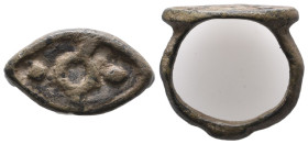 ANCIENT ROMAN BRONZE RING.(3rd–4th centuries).AE

Weight: 4,8 gr
Diameter: 20 mm