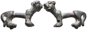 ANCIENT ROMAN BRONZE LION FIGURINE.(1st - 2nd Century).AE

Weight: 38,4 gr
Diameter: 56,9 mm