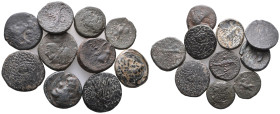 LOT OF ANCIENT BRONZE COINS