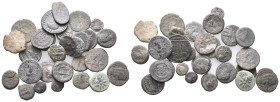 LOT OF ANCIENT BRONZE COINS