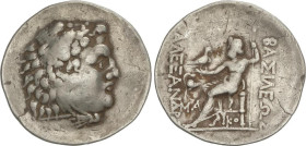 GREEK COINS
Tetradracma. 150-125 a.C. En nombre y tipos de Alejandro III. MESEMBRIA. TRACIA. Anv.: Cabeza de Hércules con piel de león a derecha. Rev...