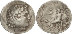 GREEK COINS
Tetradracma. 150-125 a.C. En nombre y tipos de Alejandro III. MESEMBRIA. TRACIA. Anv.: Cabeza de Hércules con piel de león a derecha. Rev...