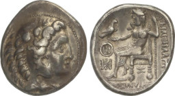 GREEK COINS
Tetradracma. Siglo II a.C. IMITACIÓN DEL TIPO DE FILIPO III. REGIÓN DEL DANUBIO. Anv.: Cabeza de Hércules con piel de león a derecha. Rev...