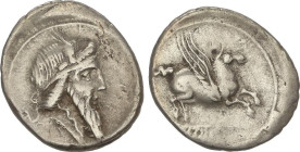ROMAN COINS: ROMAN REPUBLIC
Denario. 90 a.C. TITIA. Q. Titius. Anv.: Cabeza del dios Mutinus Titinus a derecha. Rev.: Pegaso a derecha debajo Q. TITI...