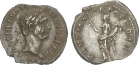 ROMAN COINS: ROMAN EMPIRE
Denario. 98-99 d.C. TRAJANO. Anv.: IMP. CAES. NERVA. TRAIAN. AVG. GERM. Cabeza laureada de Trajano a derecha. Rev.: PONT. M...
