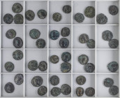 ROMAN COINS: ROMAN EMPIRE
Lote 44 monedas Antoninianos. GALIENO. Gran variedad de tipos. A EXAMINAR. BC a MBC+.