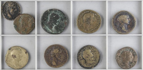 ROMAN COINS: ROMAN EMPIRE
Lote 9 monedas Sestercios. VARIOS EMPERADORES. AE. A EXAMINAR. BC a MBC-.