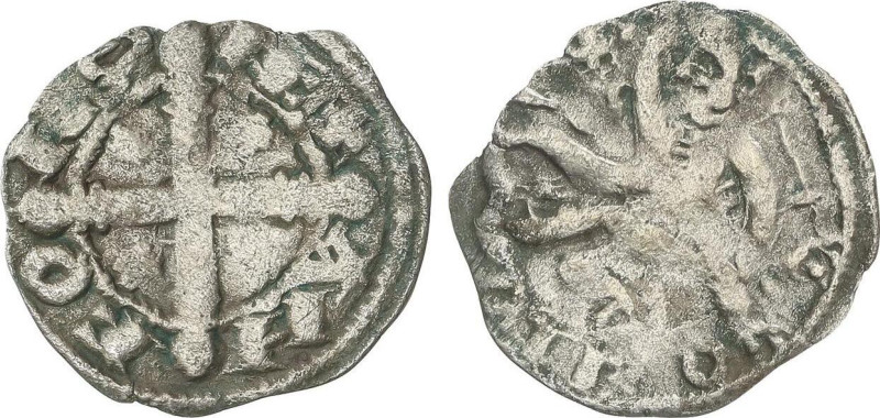 MEDIEVAL COINS: KINGDOM OF LEÓN
Lote 2 monedas Dinero. ALFONSO IX. MARCA DE CEC...