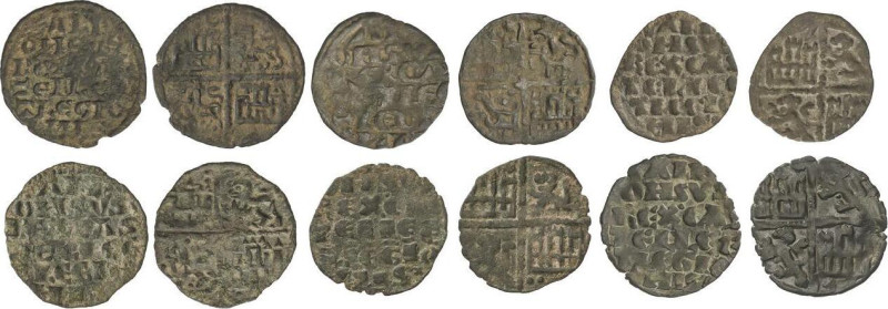 MEDIEVAL COINS: KINGDOM OF CASTILE AND LEÓN
Lote 6 monedas Dinero. ALFONSO X. M...