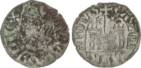 MEDIEVAL COINS: KINGDOM OF CASTILE AND LEÓN
Cornado. SANCHO IV. MARCA DE CECA FLOR. 0,71 grs. Ve. Flor y estrella a los lados de la cruz. MUY ESCASA....