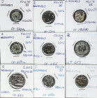 SPANISH MONARCHY: PHILIP III
Lote 20 monedas 2 Maravedís. VARIAS CECAS. A EXAMINAR. BC a MBC+.