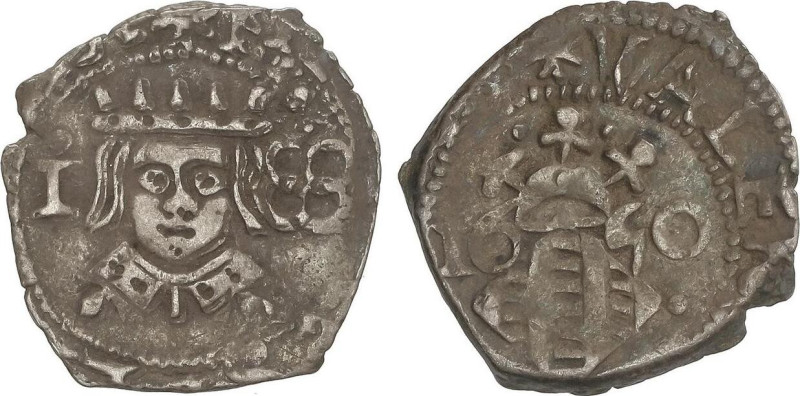 SPANISH MONARCHY: PHILIP IV
Divuité. 1650. VALENCIA. 2,36 grs. AR. Ligera pátin...