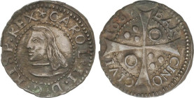 SPANISH MONARCHY: CHARLES II
Croat. 1687. BARCELONA. 2,4 grs. (Oxidaciones). AC-210. MBC.