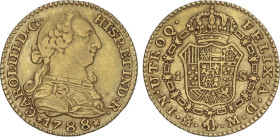 SPANISH MONARCHY: CHARLES III
1 Escudo. 1788. MADRID. M. 3,33 grs. AC-1373. MBC.