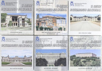 PESETA SYSTEM: JUAN CARLOS I
Serie 6 monedas 5 Euro. 2014. II SERIE PATRIMONIO NACIONAL. AR. El Pardo, Monasterio Santa Clara de Tordesillas, Palacio...