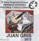 PESETA SYSTEM: JUAN CARLOS I
10 Euro. 2012. HERENCIA EUROPEA PINTORES Y ESCULTORES: JUAN GRIS. AR. Tirada: 10.000 piezas. En estuche original con cer...