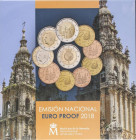 PESETA SUSTEM: FELIPE VI
Serie 9 monedas 1 céntimo a 2 euro. 2018. EMISIÓN NACIONAL EURO PROOF. En estuche original con certificado. PROOF.
