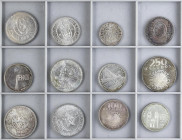 WORLD COINS: PORTUGAL
Lote 12 monedas 20 a 1.000 Escudos. Siglo XX. AR. Todas diferentes. A EXAMINAR. EBC a SC.