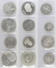WORLD LOTS AND COLLECTIONS
Lote 12 monedas. 1903 a 1976. VARIOS PAISES. AR. BELIZE (3): 50 Cents, 1, 10 Dollars 1974 KM-42a, 43a, 45a, FILIPINAS: 1 P...