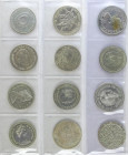 WORLD LOTS AND COLLECTIONS
Lote 12 monedas. 1947 a 1987. VARIOS PAISES. AR. AUSTRIA: 50 Schilling 1974 KM-2922, BELGICA: 250 Francs 1976 KM-157.1, CA...