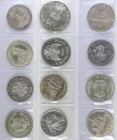 WORLD LOTS AND COLLECTIONS
Lote 12 monedas. 1874 a 1987. AR. AUSTRIA: 100 Schilling 1976 KM-2929, BELGICA: ECU 1987 KM-166, CEYLAN: 25 Rupees 1957 KM...