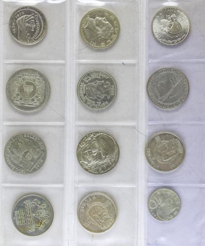 WORLD LOTS AND COLLECTIONS
Lote 40 monedas. Siglo XIX y XX. VARIOS PAISES. Apro...