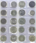 WORLD LOTS AND COLLECTIONS
Lote 44 monedas. 1897 a 1990. VARIOS PAISES. AR. Gran variedad de moneda de tamaño pequeño y medio duro. A EXAMINAR. MBC a...