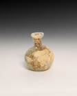 **Item description:** Assorted ancient Roman glass artifacts dating from 100 AD to 400 AD or later. These pieces feature various shapes and sizes typi...